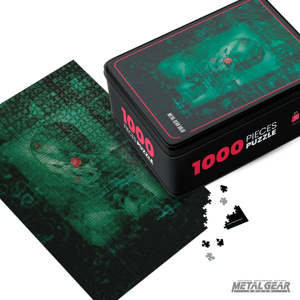 Cyborg Ninja Jigsaw Puzzle in Collector's Edition Tin Box