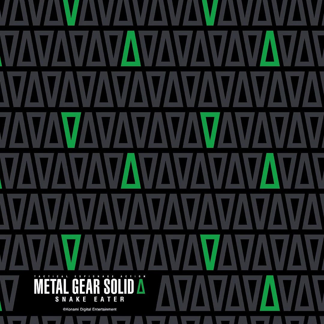 METAL GEAR SOLID Δ: SNAKE EATER Mönstrad gamingmusmatta
