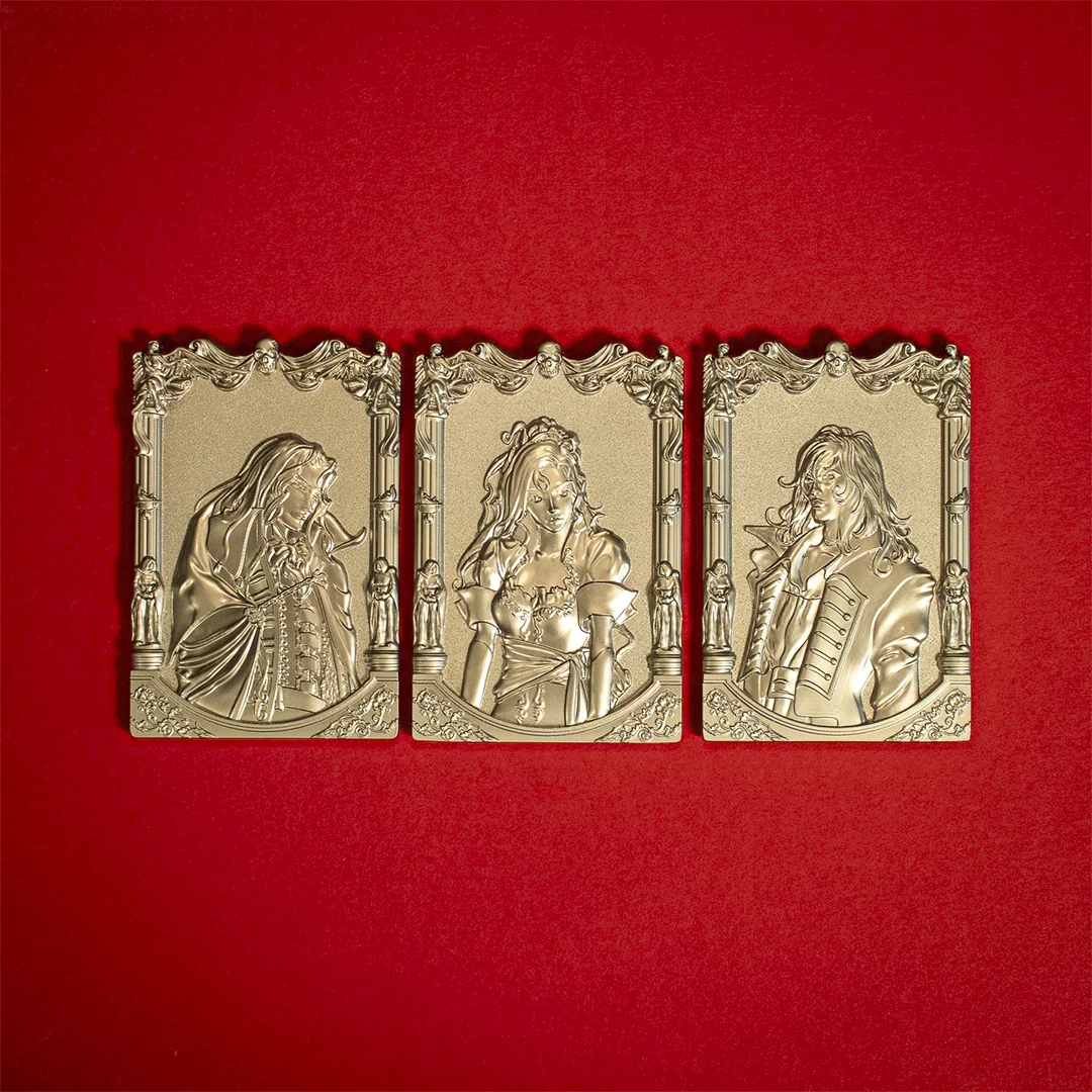 Castlevania Limited Edition Set of Three Metal Ingots