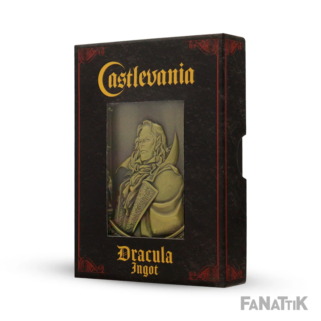 Castlevania Dracula Limited Edition metalowa sztabka w pudełku prezentowym
