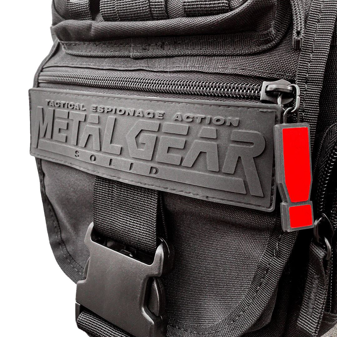 Metal Gear Solid taktische Umhängetasche mit 12 Fächern und PVC-Patches