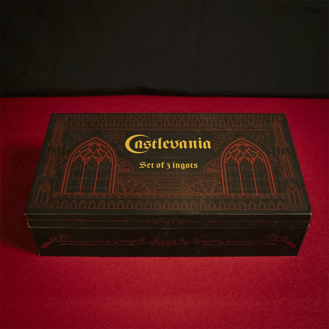 Castlevania Limited Edition Set of Three Metal Ingots