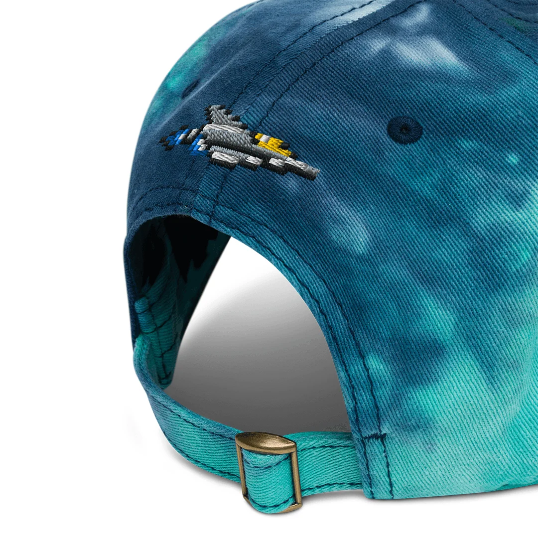 Gradius Origins Tie-Dyed Dad Hat in Soft Cotton