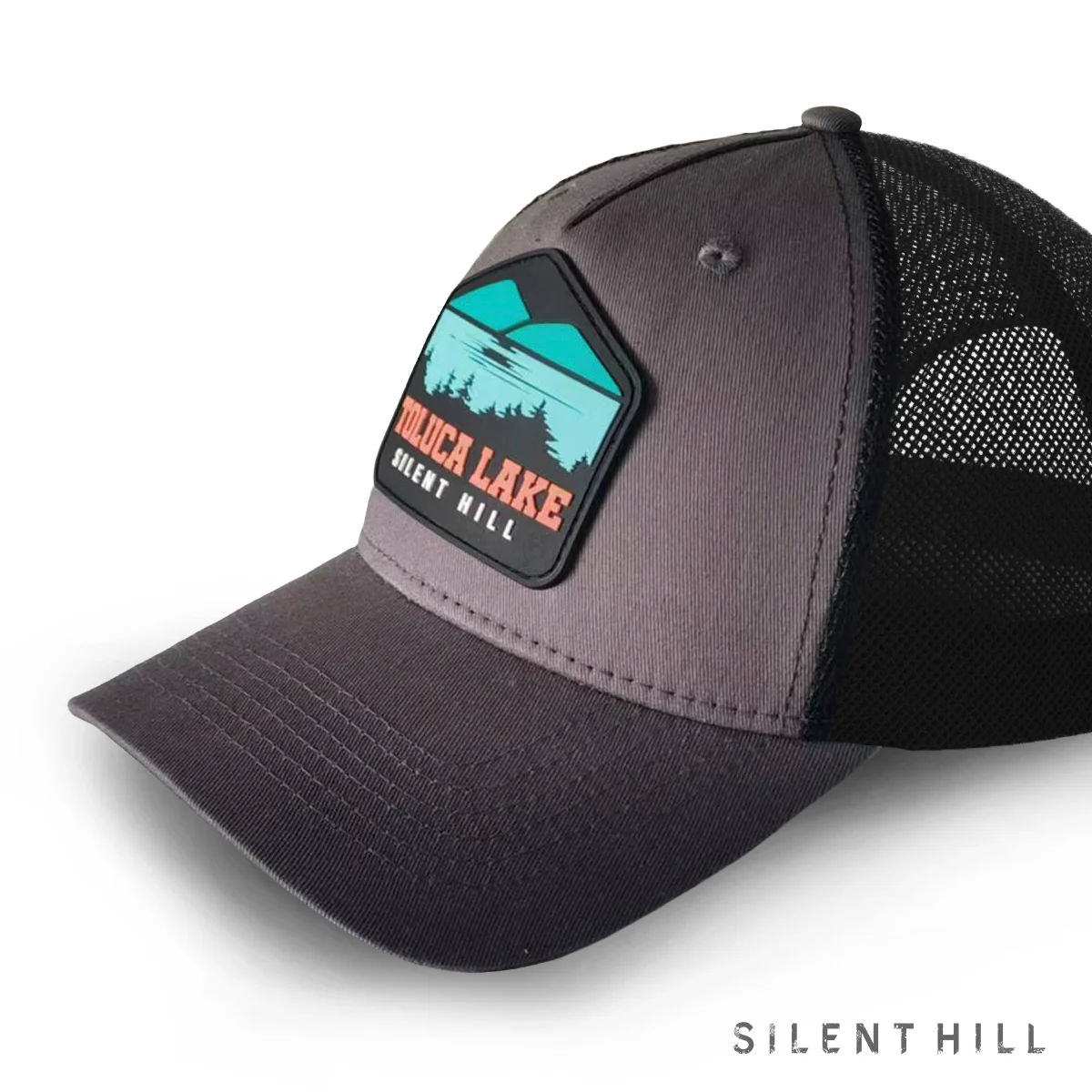 Toluca Lake Trucker Hat Silent Hill PVC Patch Cap