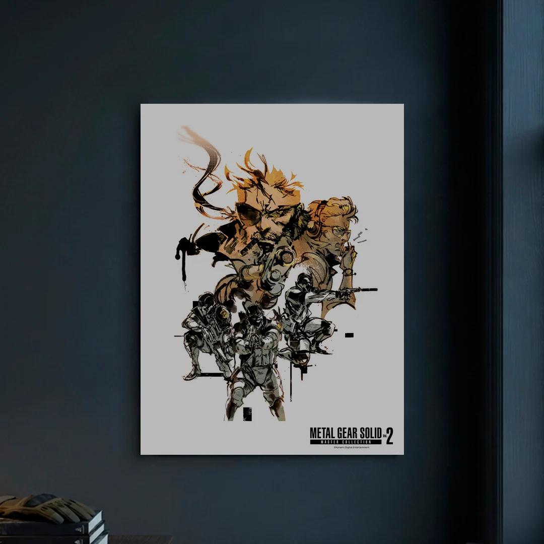 Metal Gear Solid: Peace Walker Key Art Poster II, 18x24-väggtryck