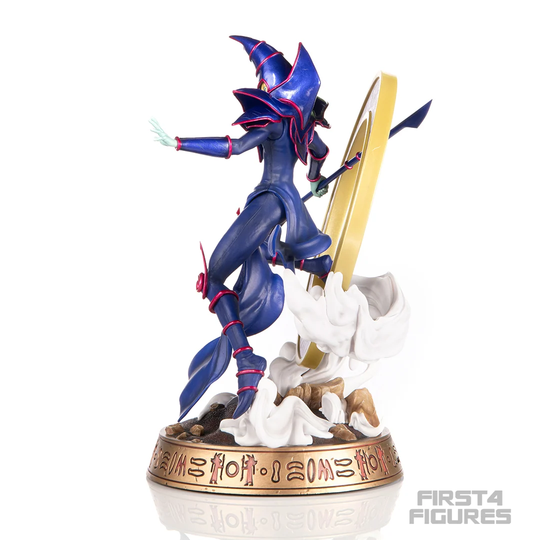 Yu-Gi-Oh! Dunkler Magier PVC-Figur blaue Variante Standard Edition von First 4 Figures