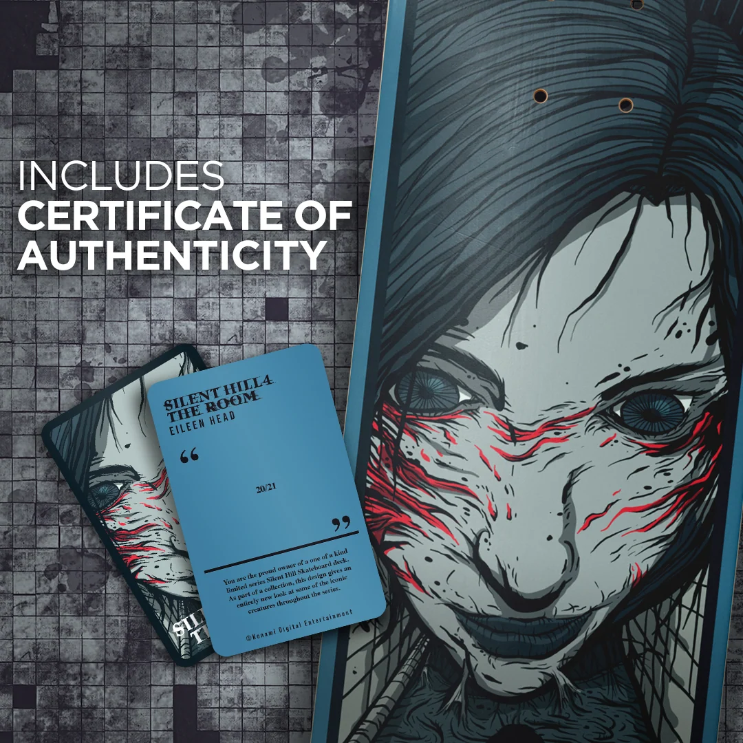 Monopatín Silent Hill Eileen Head Collector's Edition #4