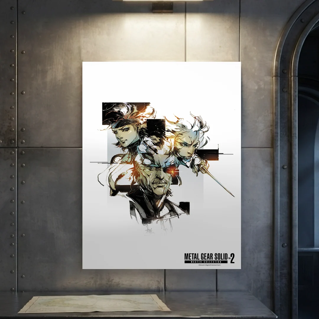 Metal Gear Solid 4 Guns of the Patriots Key Art Poster I