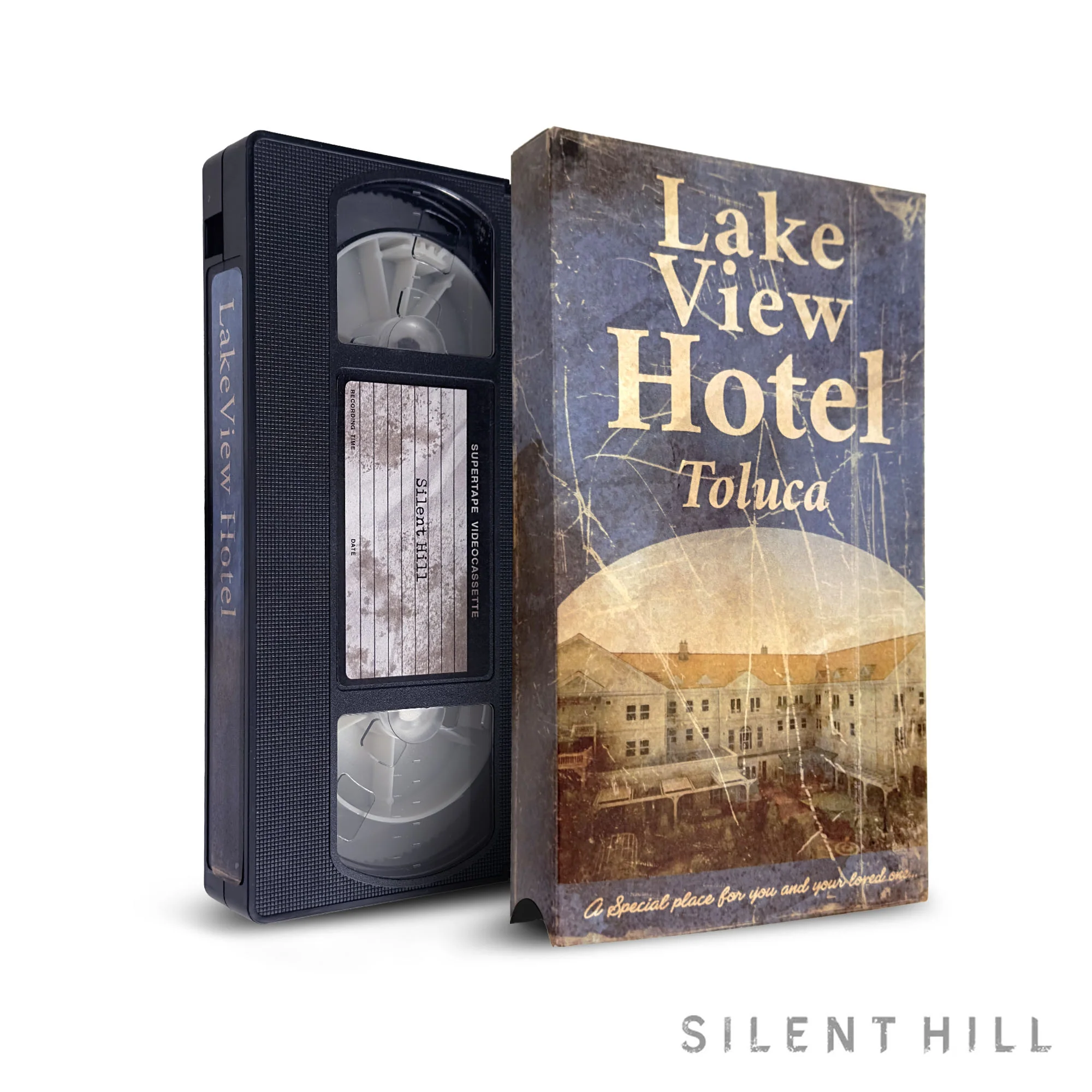 SILENT HILL 2 Lake View Hotel VHS-bånd NTSC