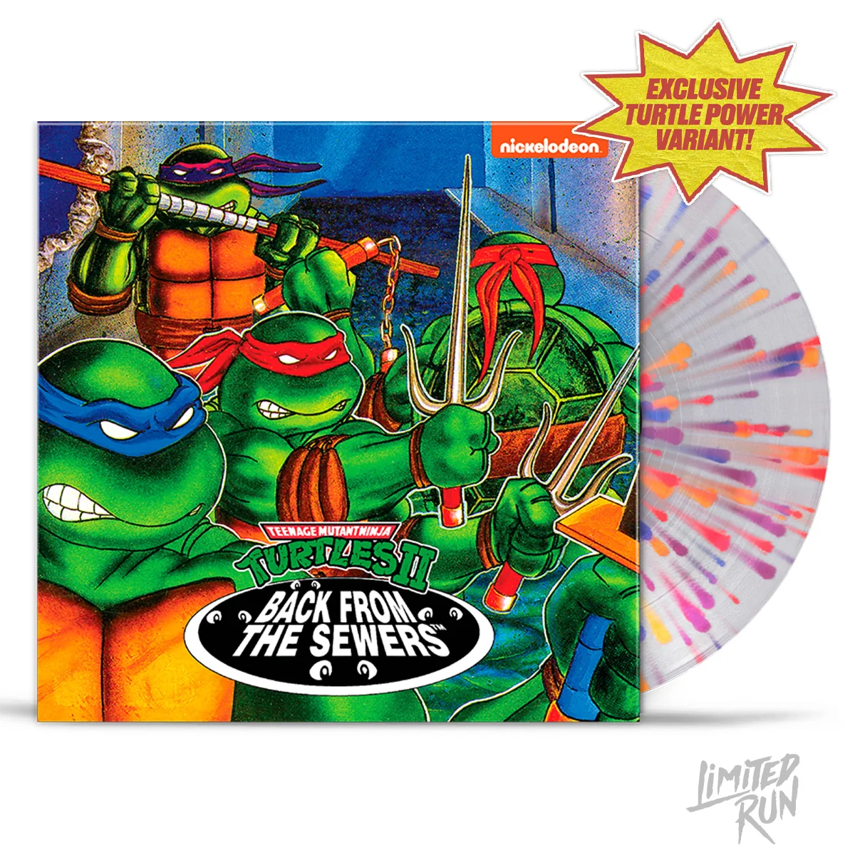 Teenage Mutant Ninja Turtles II Back From The Sewers Vinyl Soundtrack
