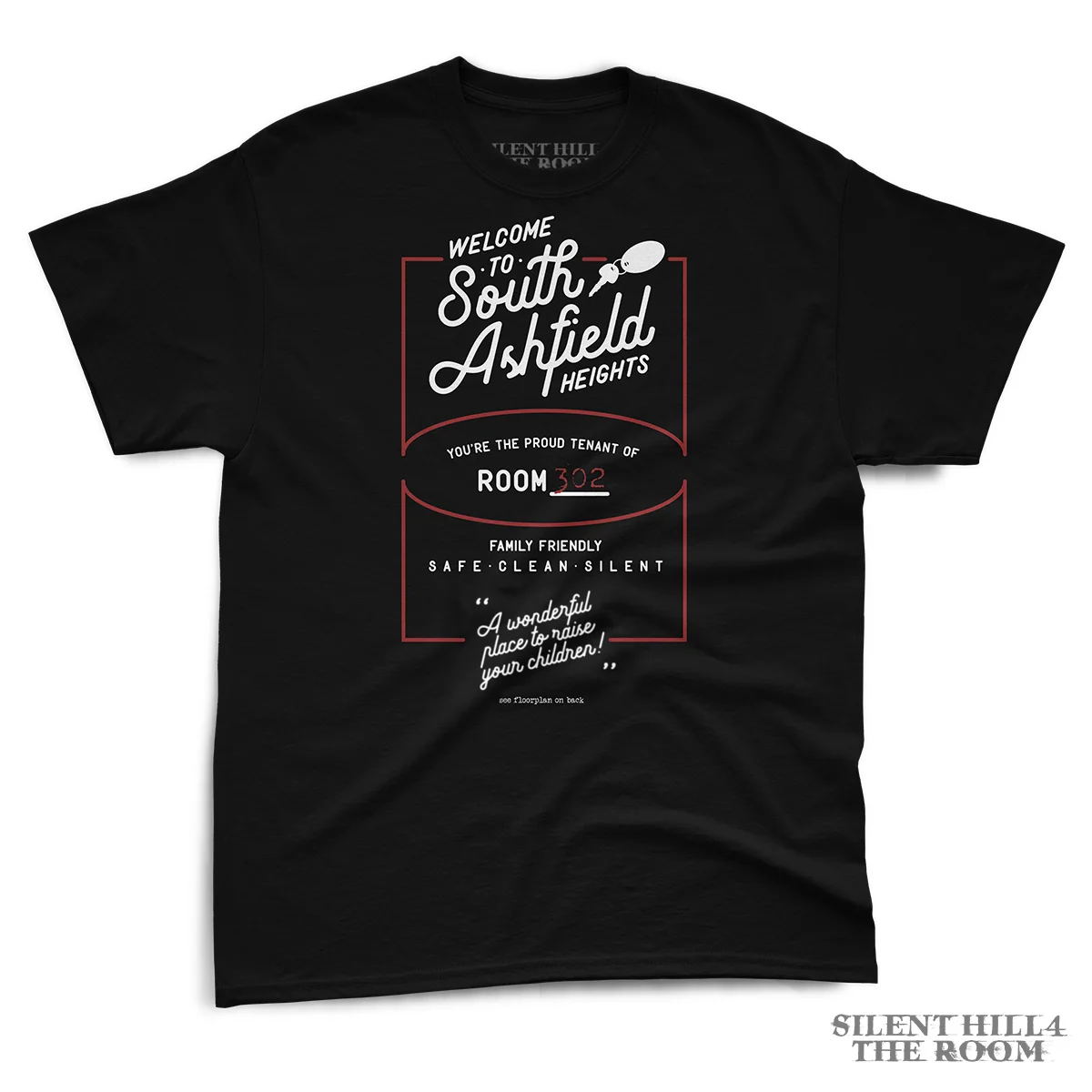 Silent Hill 4 South Ashfield Heights 短袖T恤