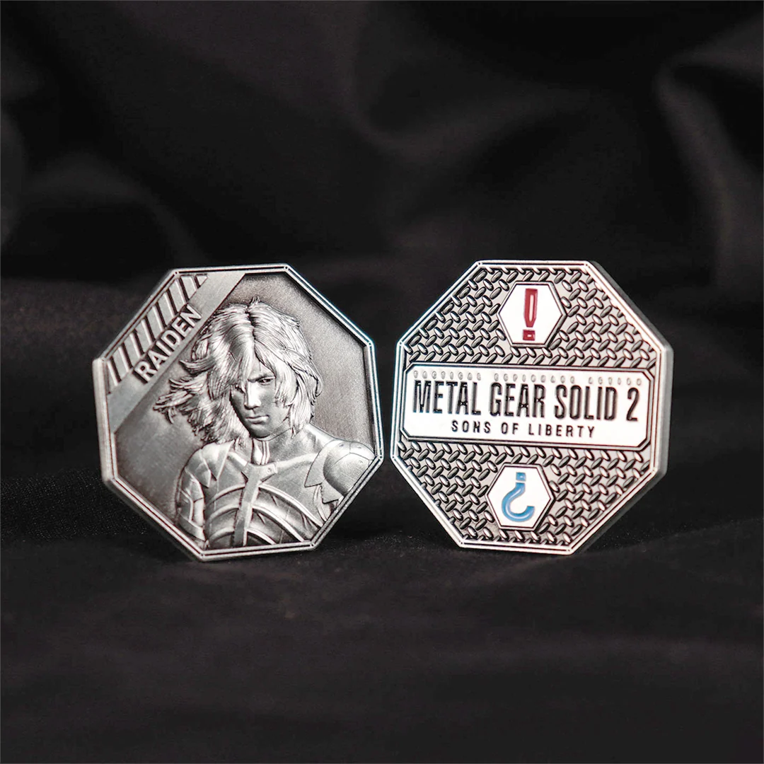 Metal Gear Solid 2 Raiden Limited Edition samlercoin