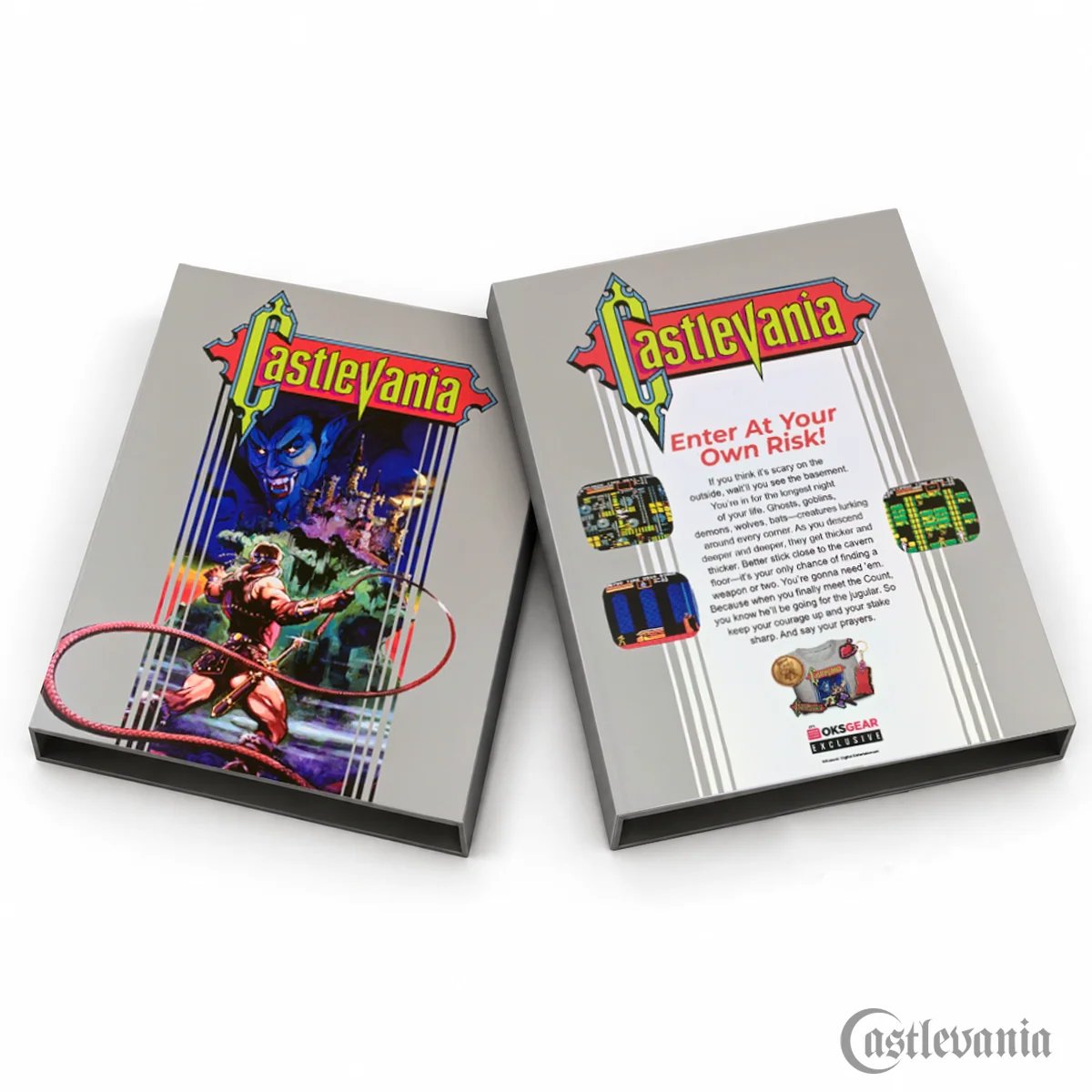 Castlevania Lot rétro 40e anniversaire