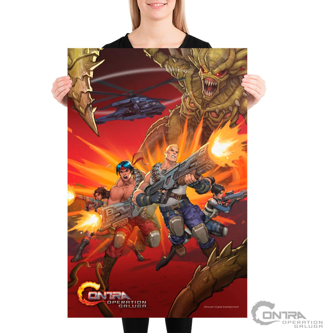 Contra: OG Poster for Operation Galuga Fans