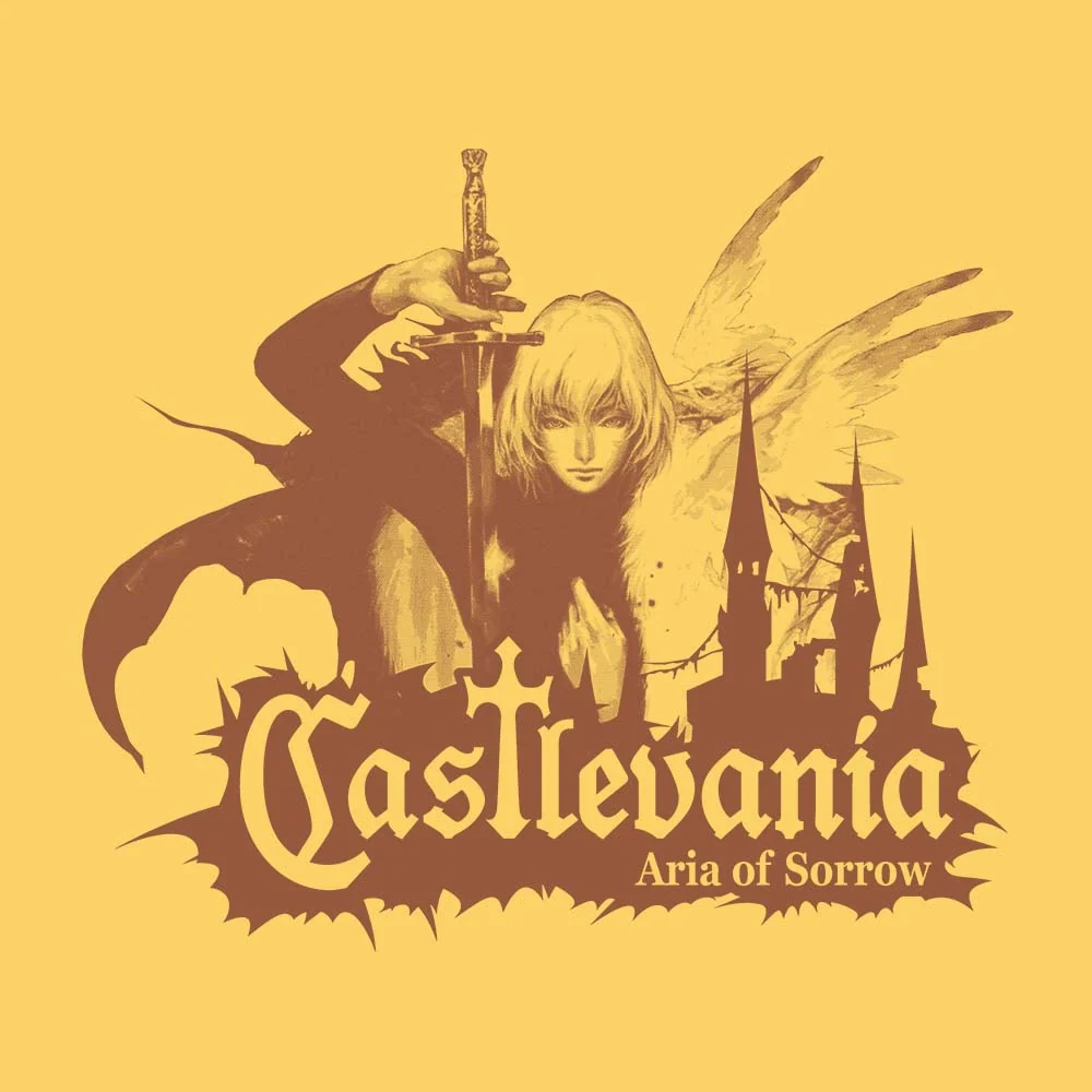 Aria of Sorrow T-Shirt, Soft Lightweight Cotton Tee with Stretch