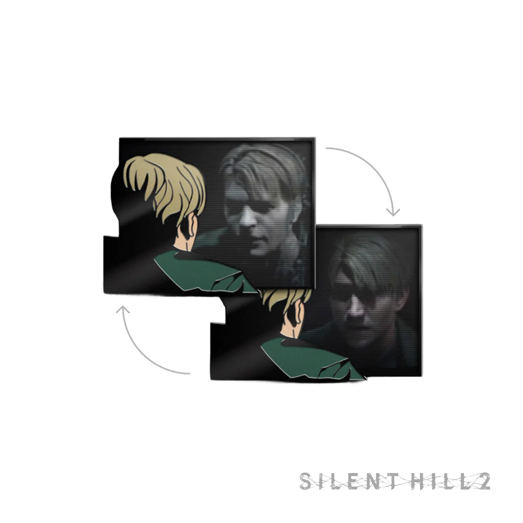 Pin de esmalte lenticular de James de SILENT HILL 2