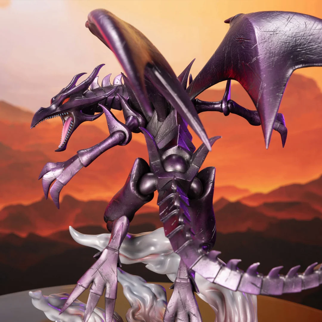 Yu-Gi-Oh! Red-Eyes B. Dragon Purple Variant PVC Statue Standard Edition