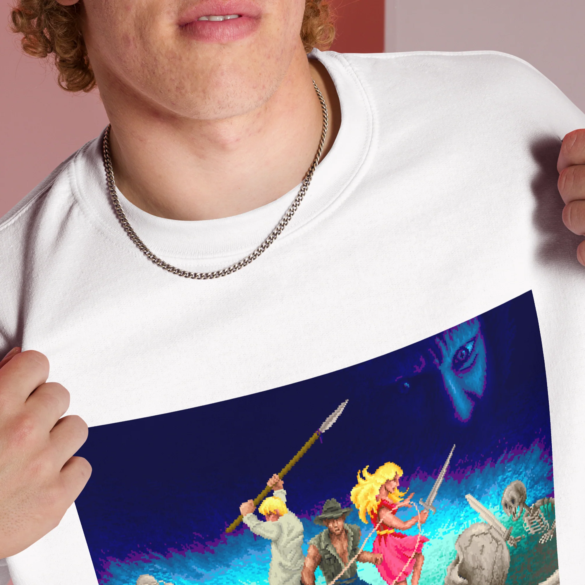 Dark Adventure Sweatshirt Preshrunk Fleece Knit Pullover