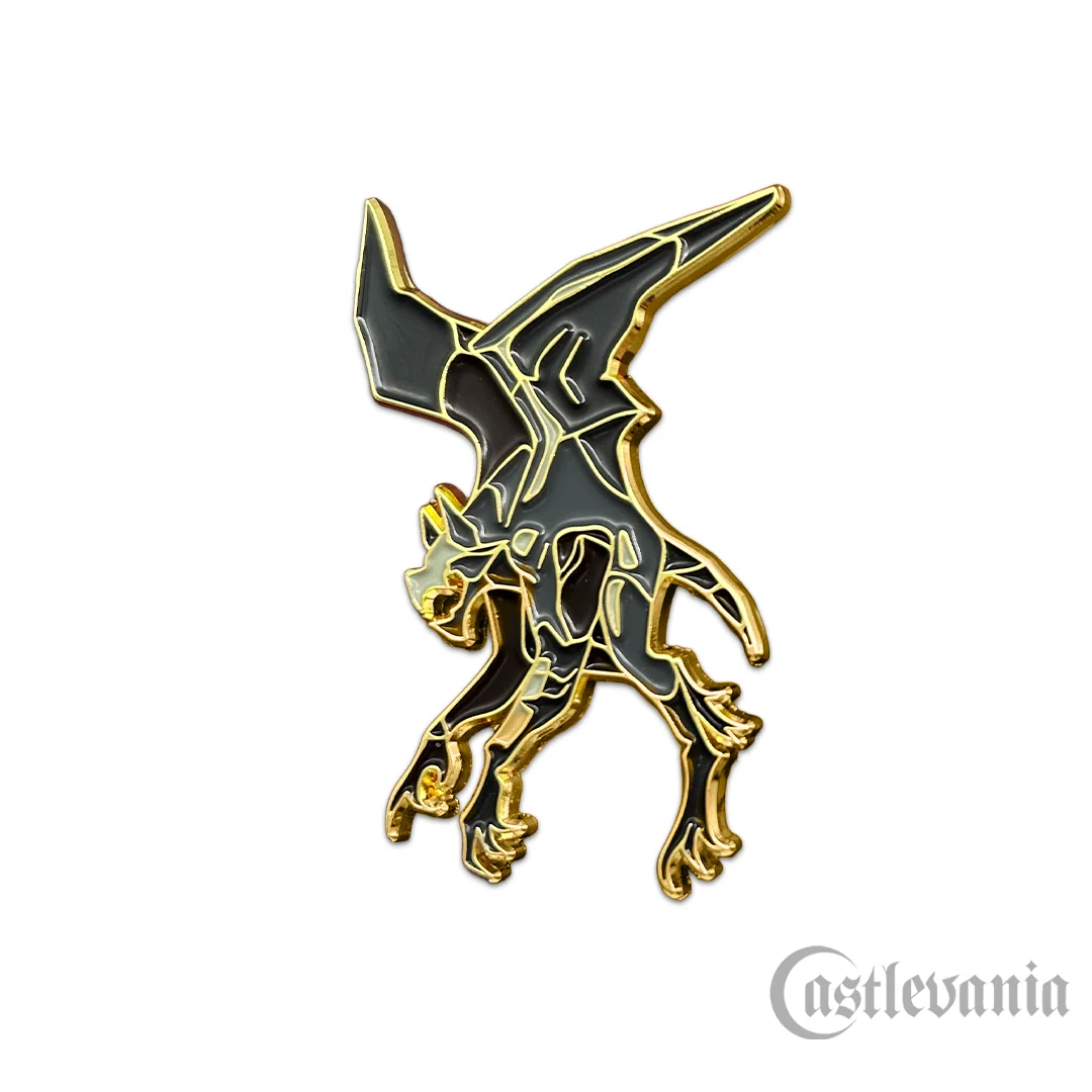 Castlevania Belmont's Curse Gargoyle emaljenål i zinklegering