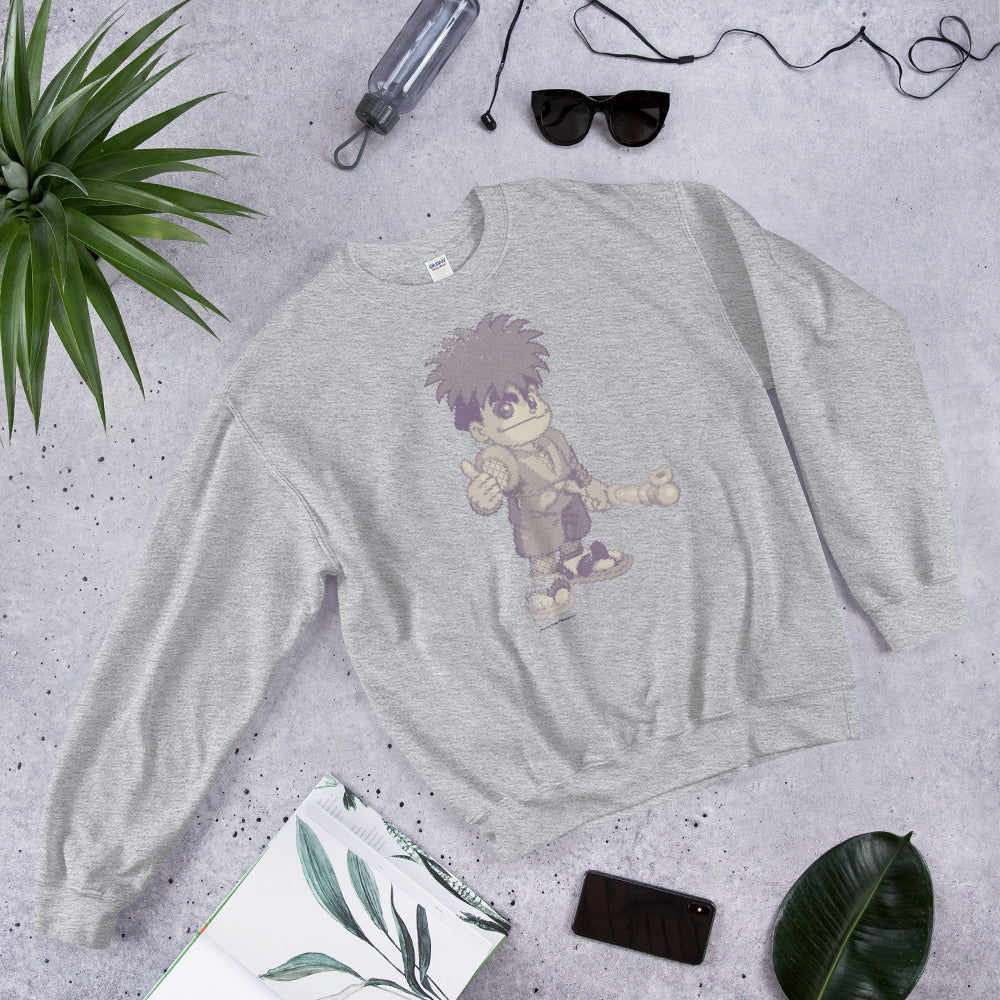 Sudadera vintage Goemon de corte clásico y mezcla de algodón