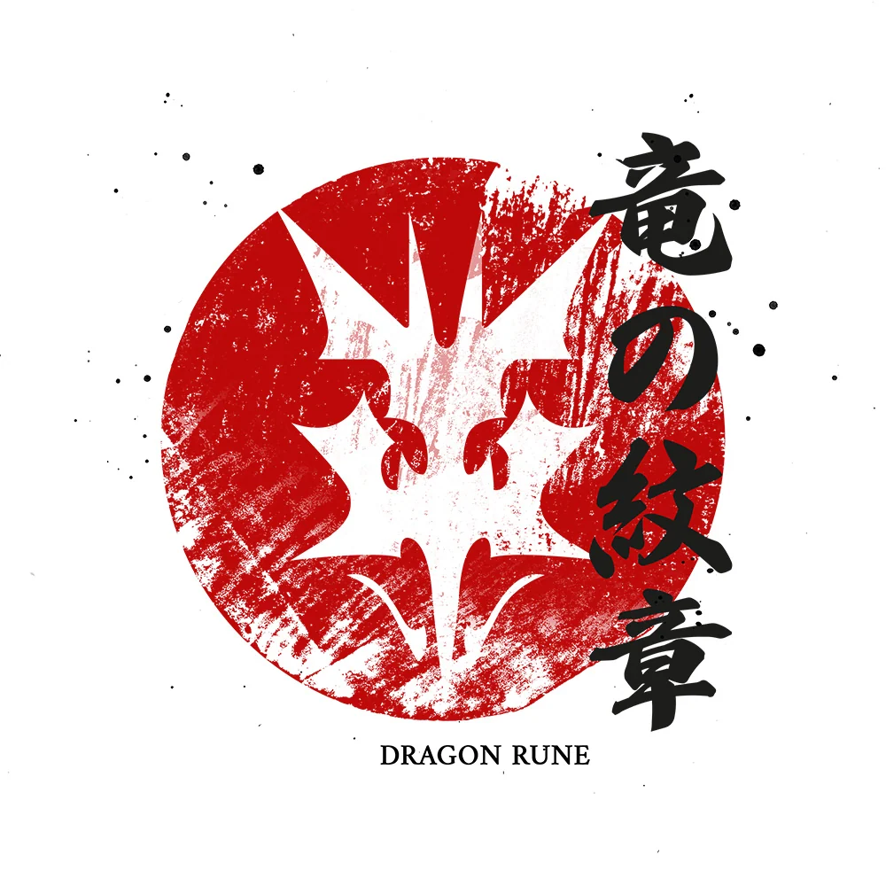 Dragon Rune T-Shirt aus der Suikoden-Saga