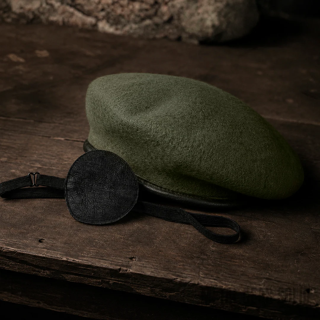 METAL GEAR SOLID: MASTER COLLECTION VOL.2 Big Boss Beret and Eye Patch Set