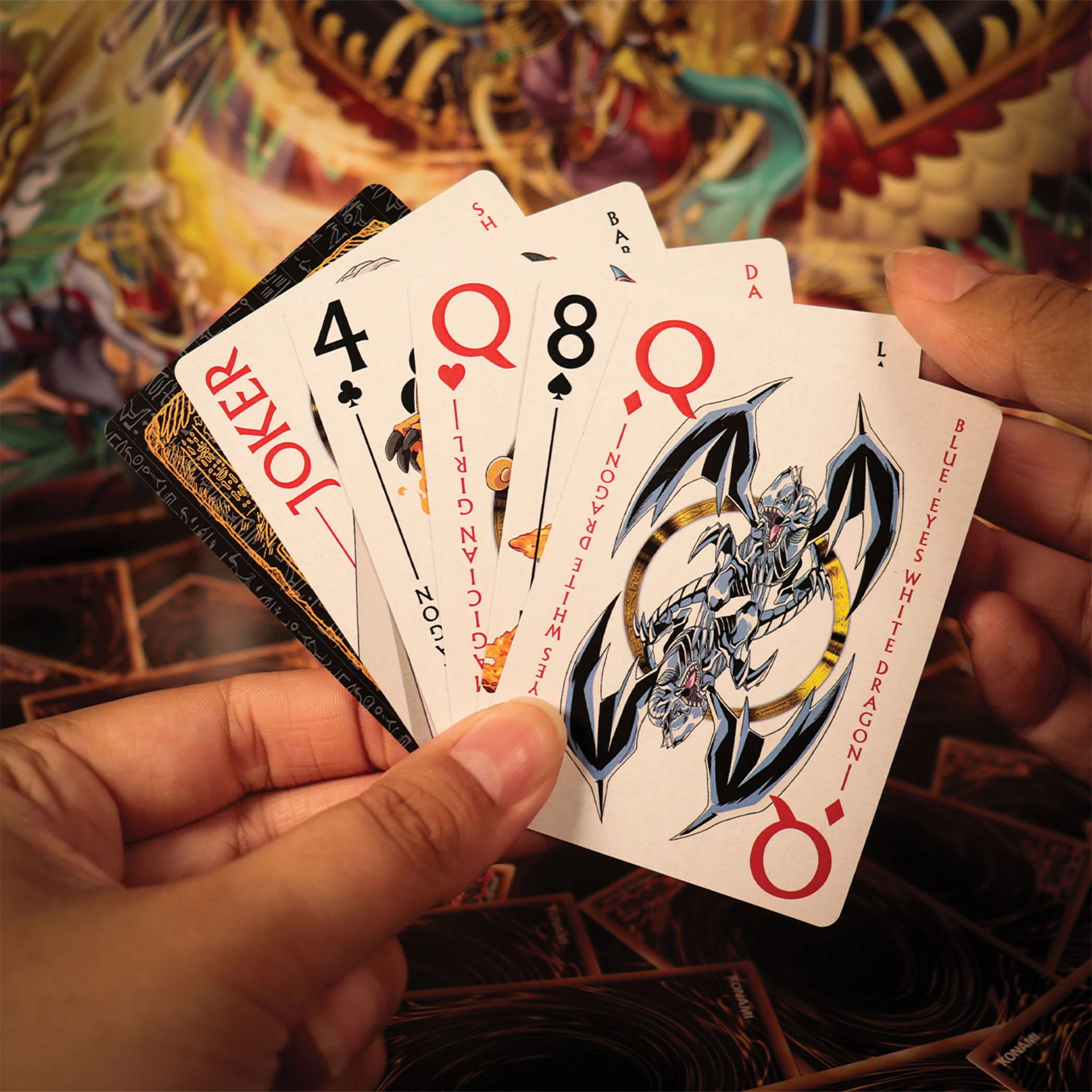 Yu-Gi-Oh! speelkaartenset met Tablet of Lost Memories-achterkant