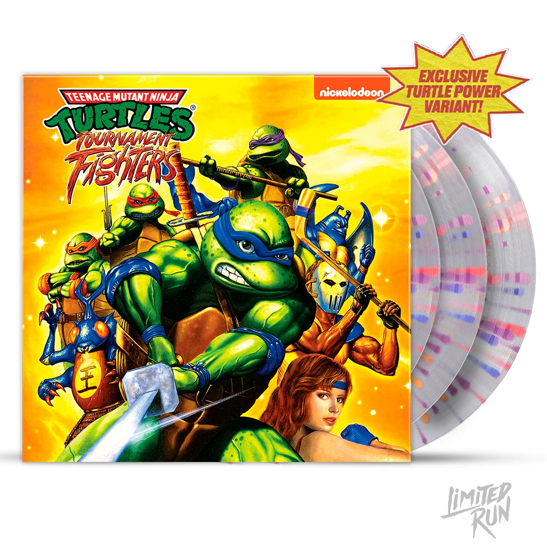 Teenage Mutant Ninja Turtles Tournament Fighters Vinyl Soundtrack 3XLP