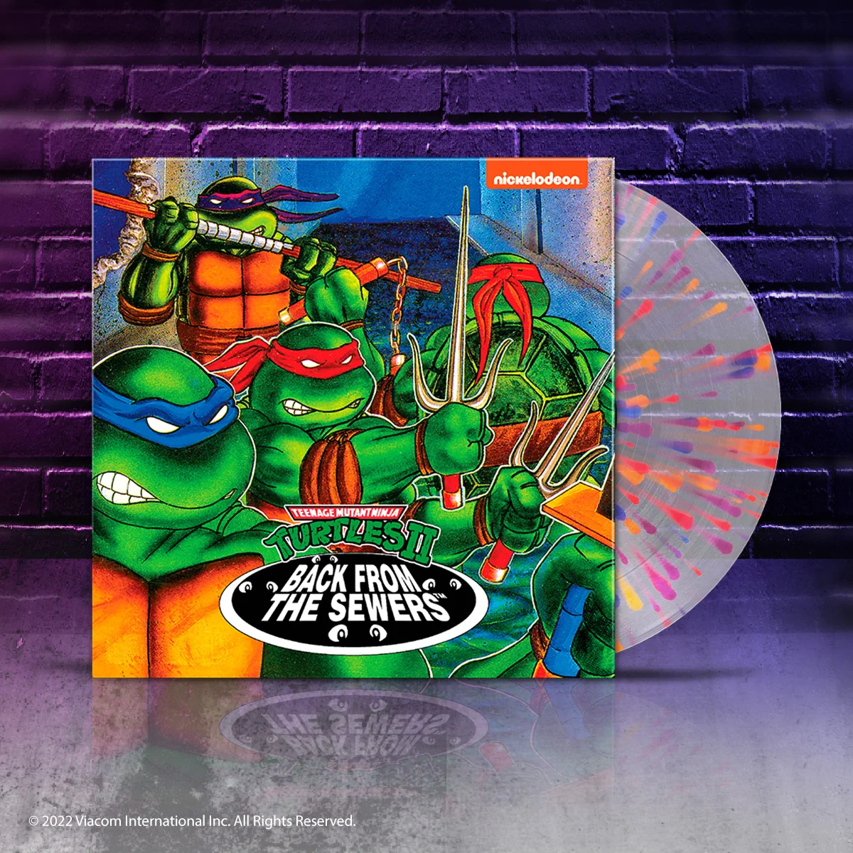 Teenage Mutant Ninja Turtles II Back From The Sewers Vinyl Soundtrack
