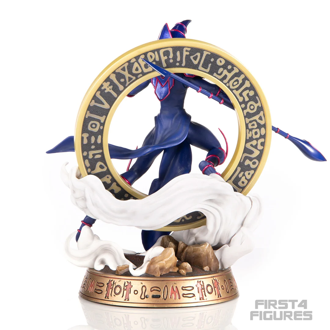 Yu-Gi-Oh! Dunkler Magier PVC-Figur blaue Variante Standard Edition von First 4 Figures