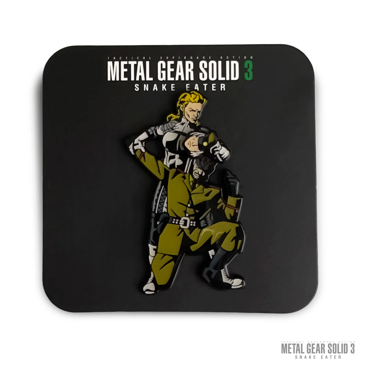 Metal Gear Solid 3 Snake Unmasked Soft Enamel Pin