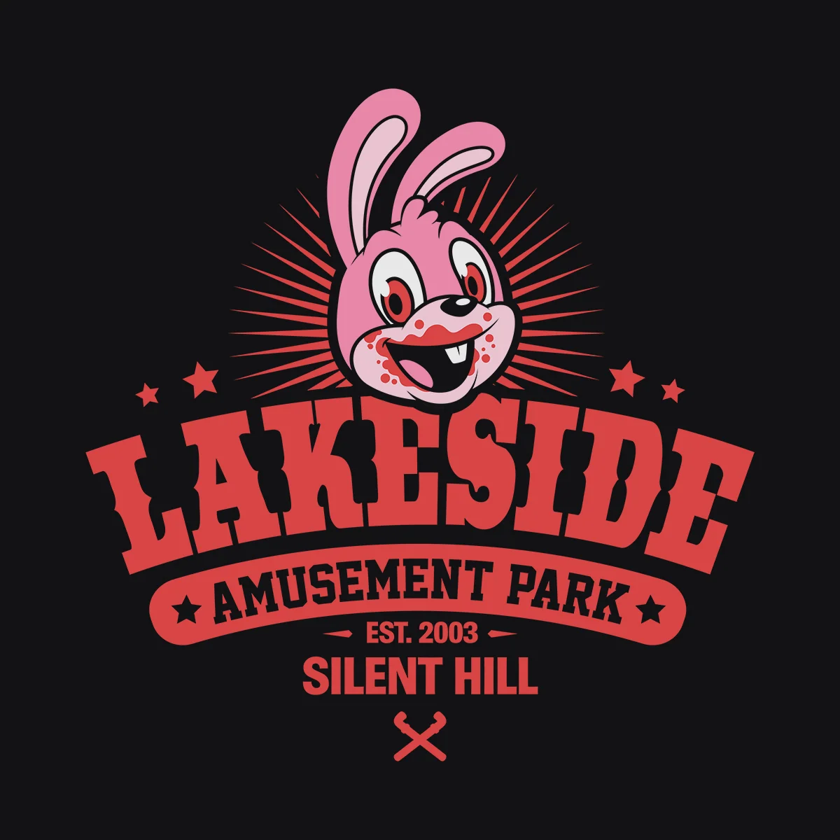 T-shirt Lakeside Dark inspiré de la ville maudite de Heather Mason