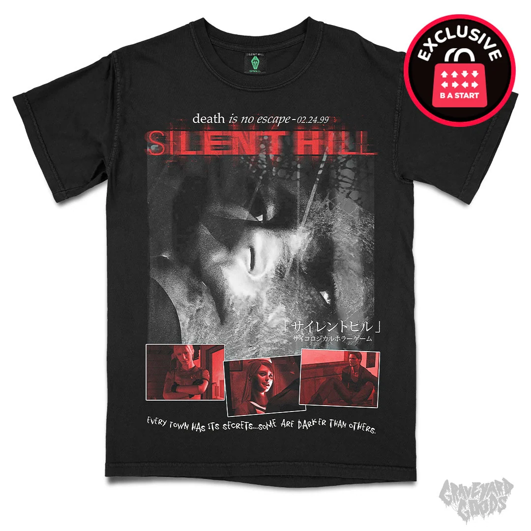 Camiseta Silent Hill 1999 Release Day Edition con combinación de colores exclusiva OKS
