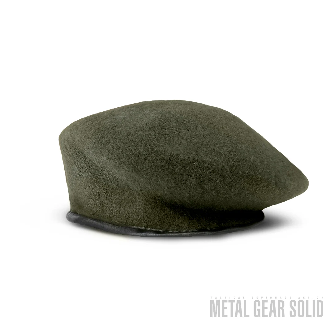 METAL GEAR SOLID: MASTER COLLECTION VOL.2 Big Boss Beret and Eye Patch Set