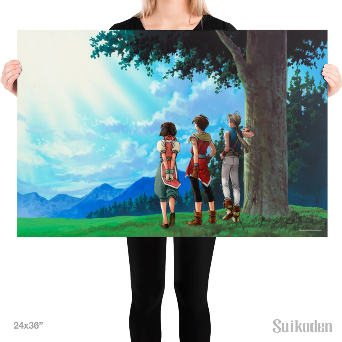 Suikoden II Finale Poster 24x36 Inch Giclee Print