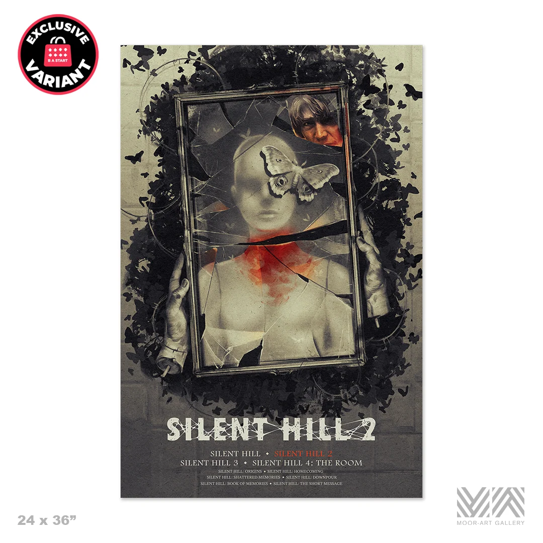 SILENT HILL 2 Limited Edition Art Poster OKS Exclusive by MOOR ART