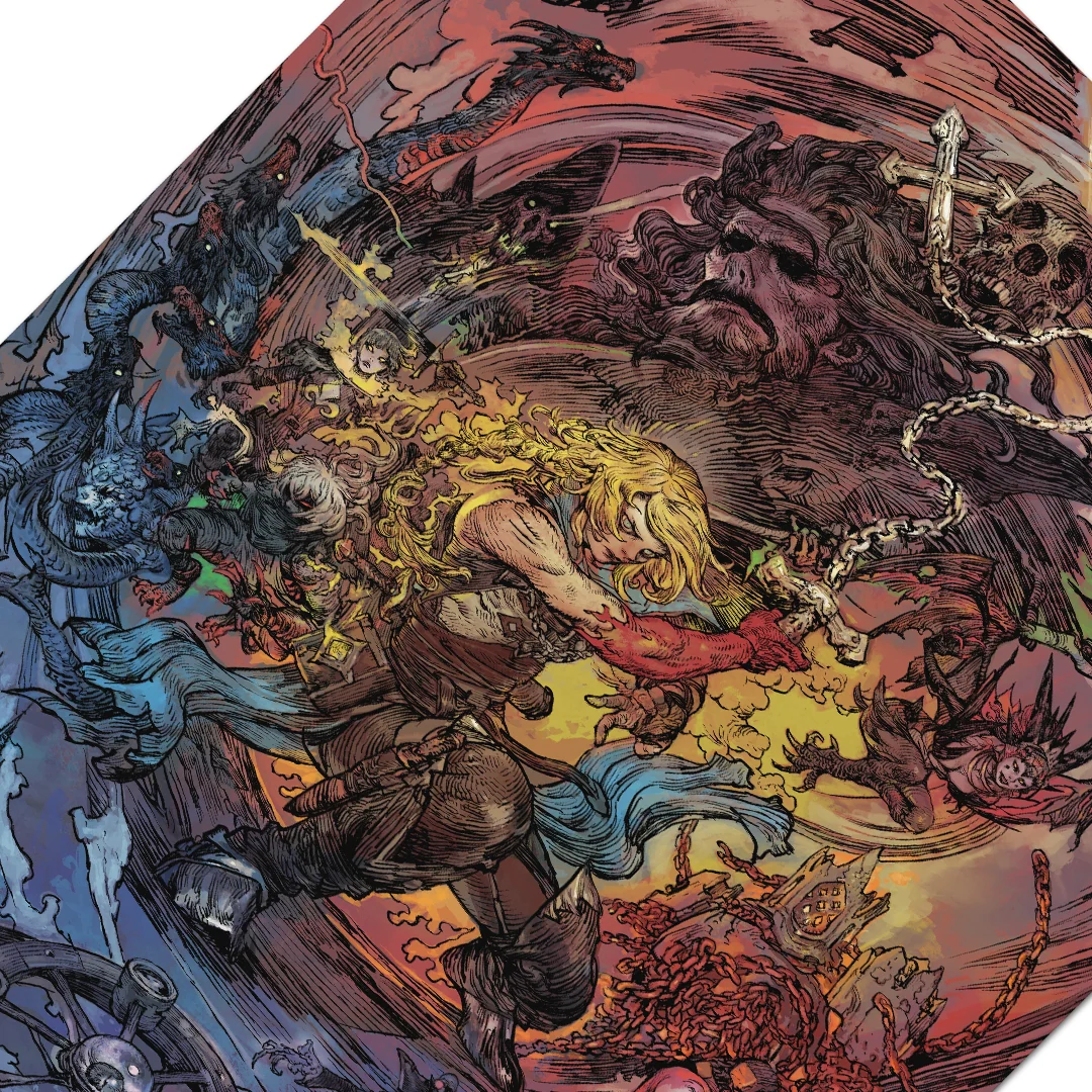Castlevania Belmont's Curse Key Art Poster I, 18x24 Inch Print