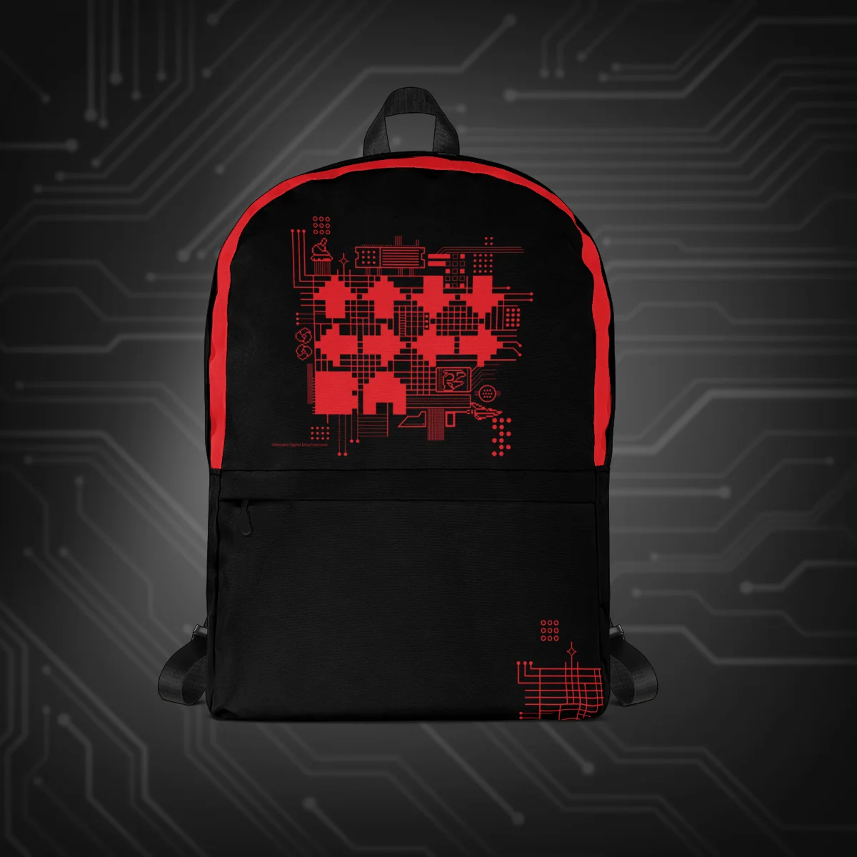 ↑↑↓↓←→←→BA Print Backpack for School and Daily Use