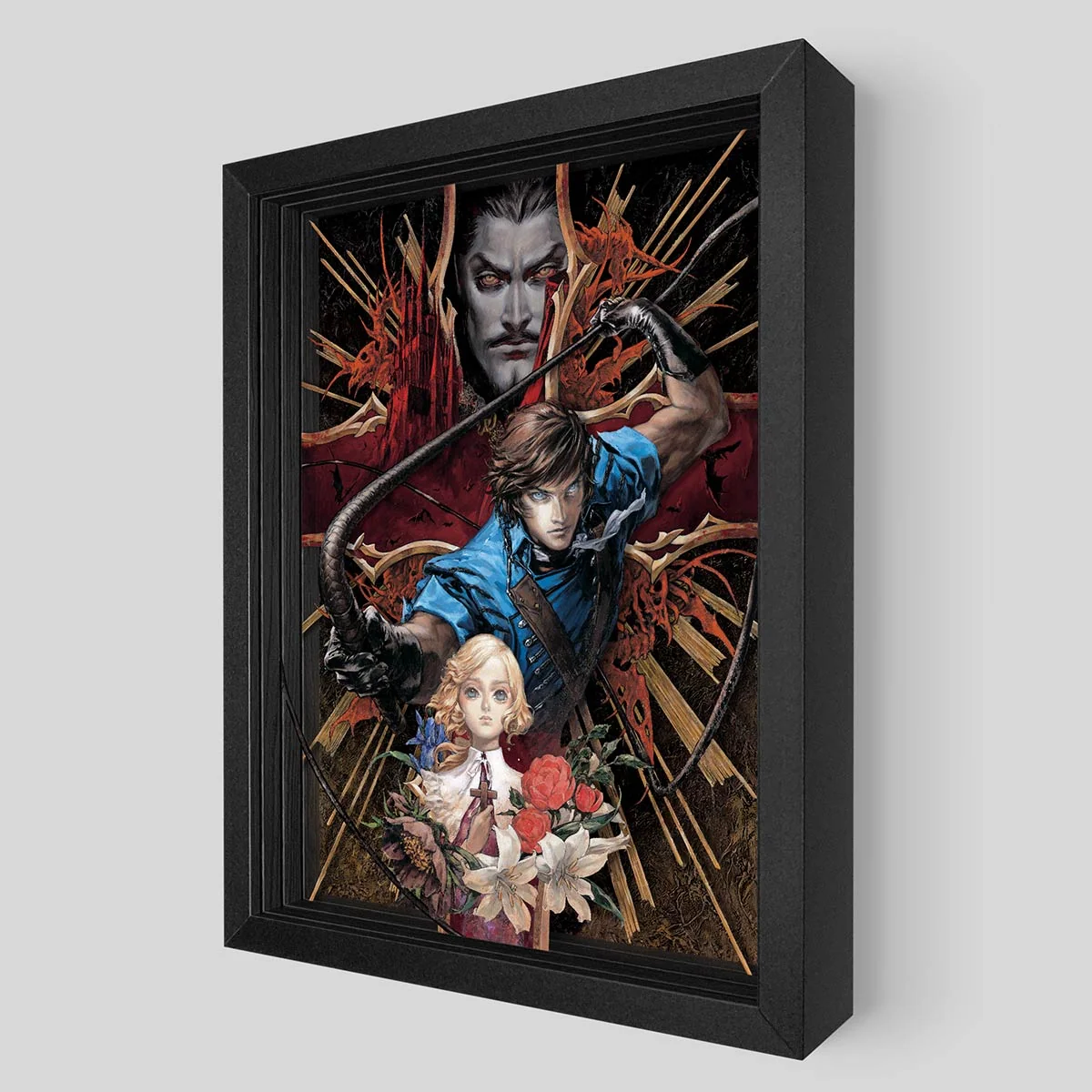 Castlevania: Symphony of the Night Richter Shadowbox Art
