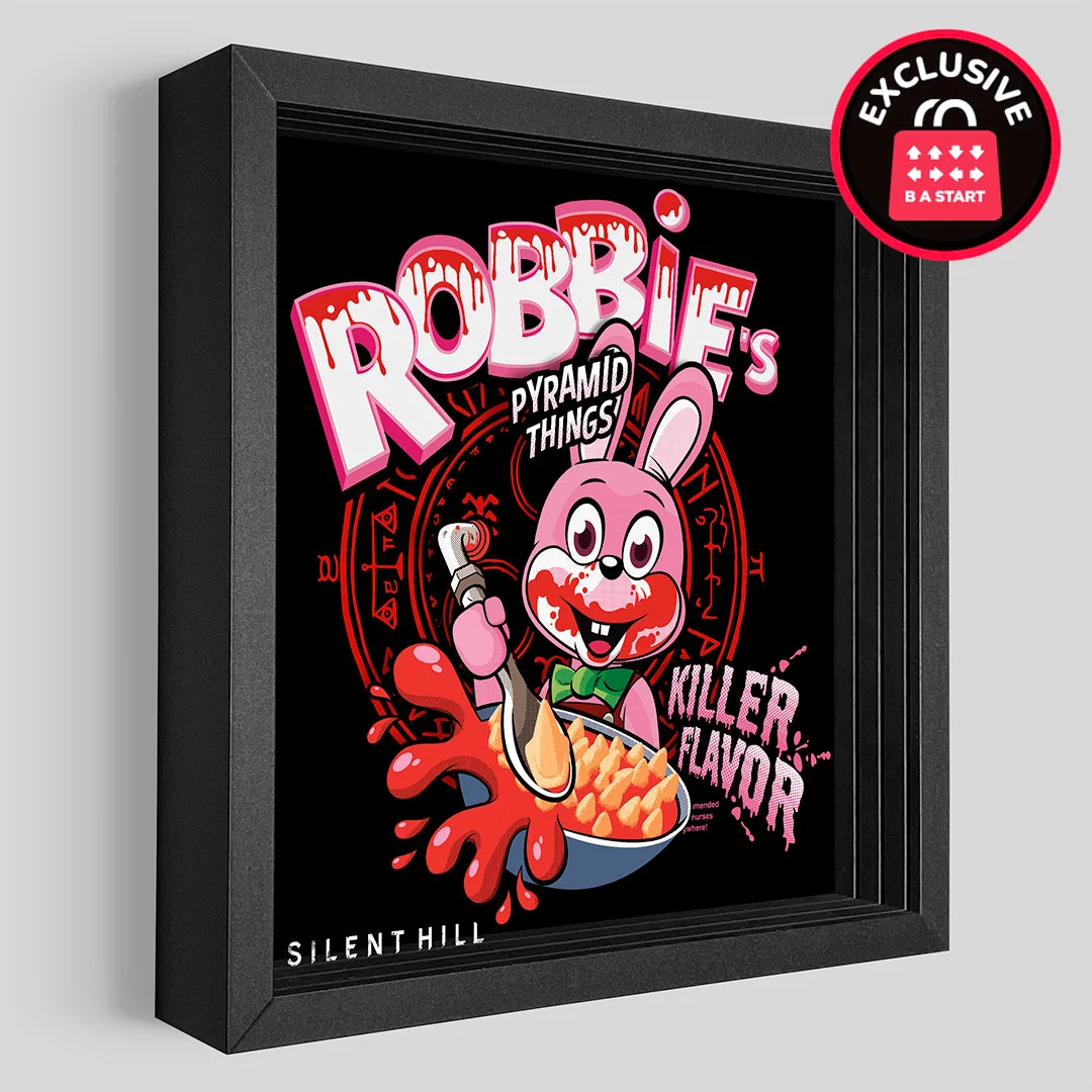 Robbie's Pyramid Things Shadowbox Art Collectible Wall Piece