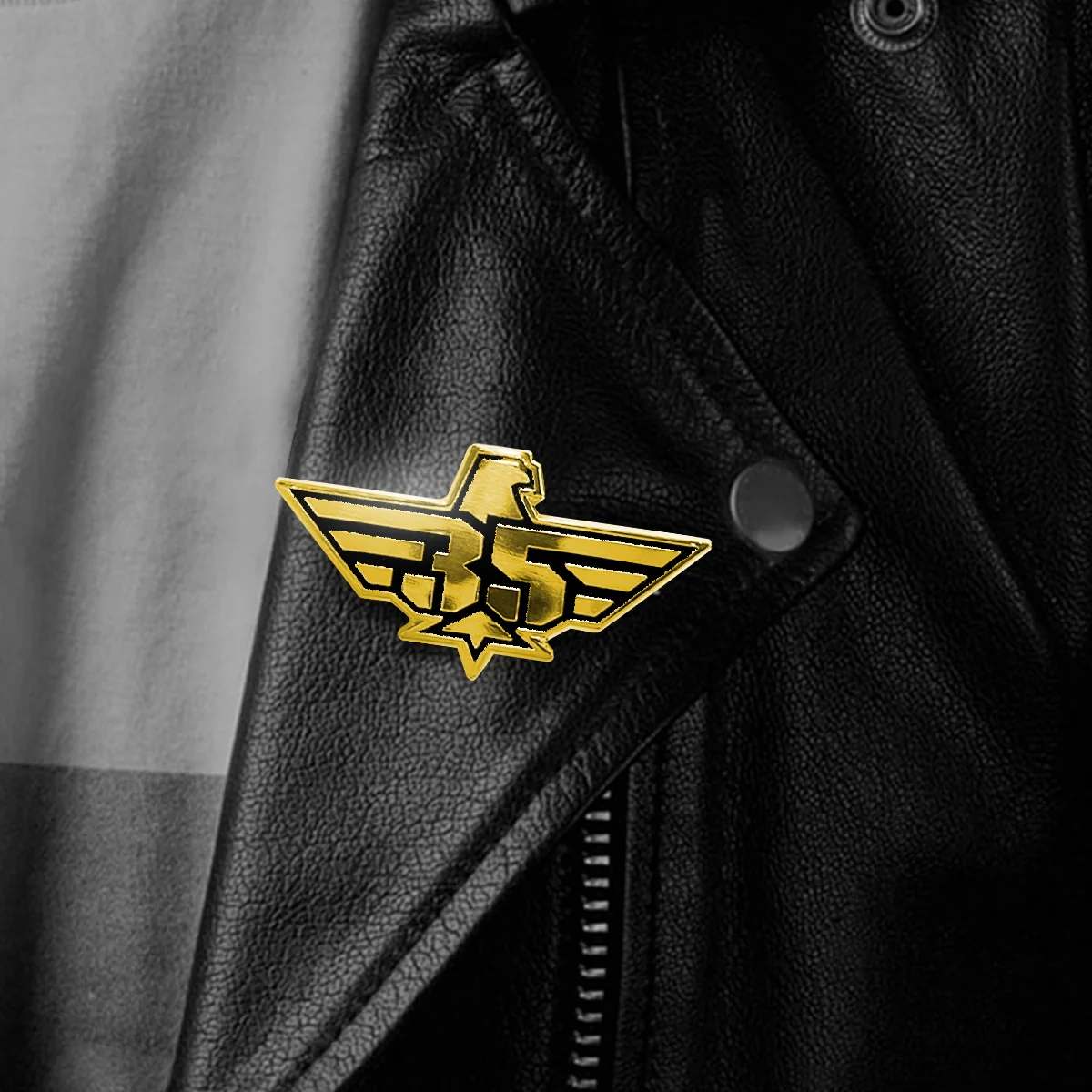 Contra Limited Edition 35th Anniversary Numbered Enamel Pin