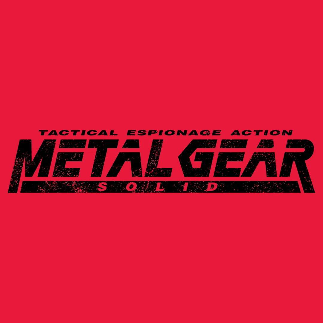 Koszulka Vintage MGS Alert Edition unisex z krótkim rękawem