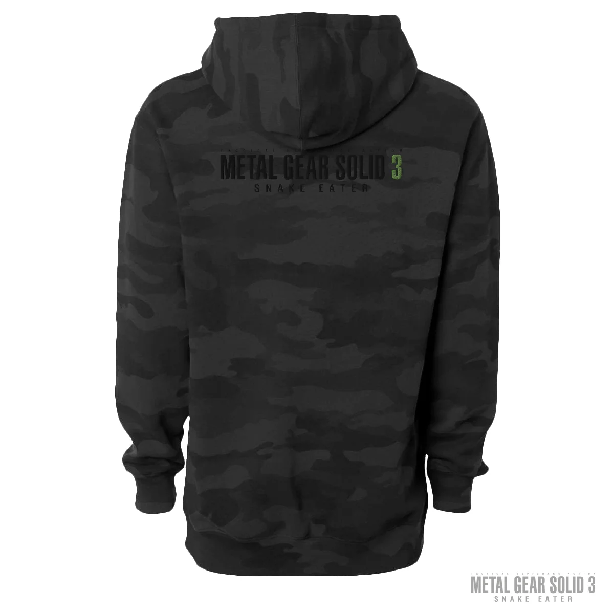 MGS3 Spirit Camo Hoodie: Heavyweight Snake Eater Pullover