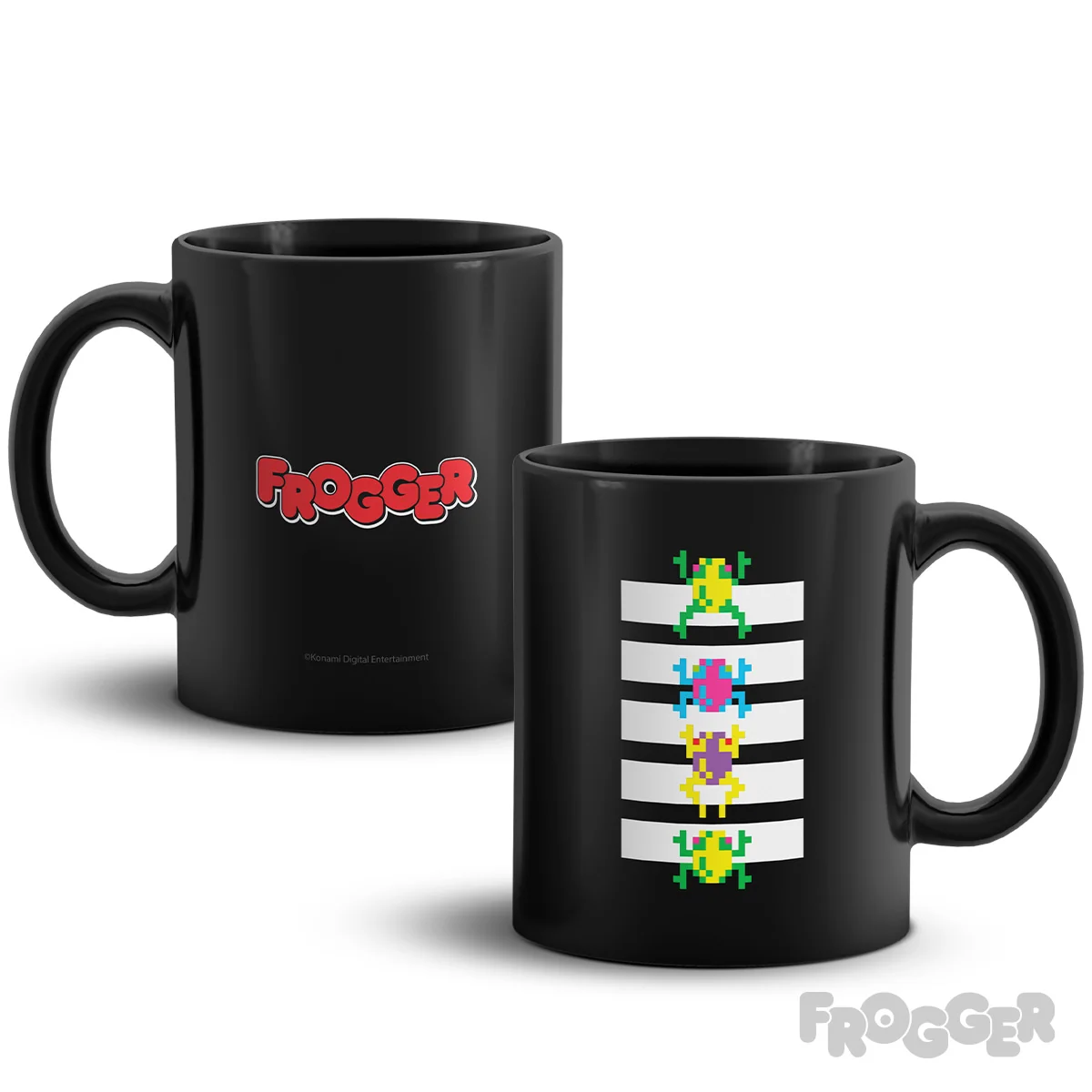 Frogger Abbey Toad Ceramic Mug for Retro Arcade Fans