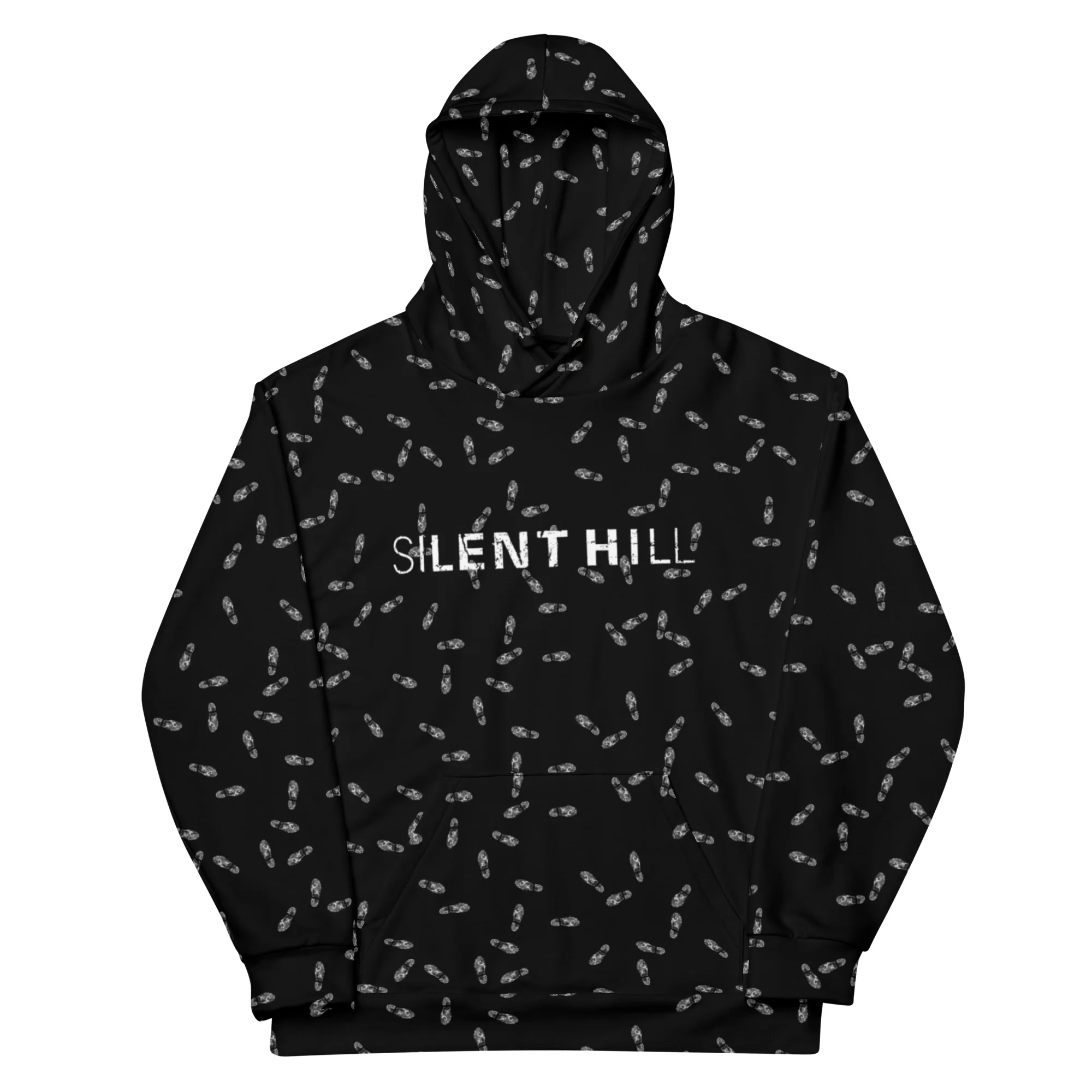 Bluza z kapturem unisex Silent Hill Fully Loaded z podszewką z drapanej flaneli