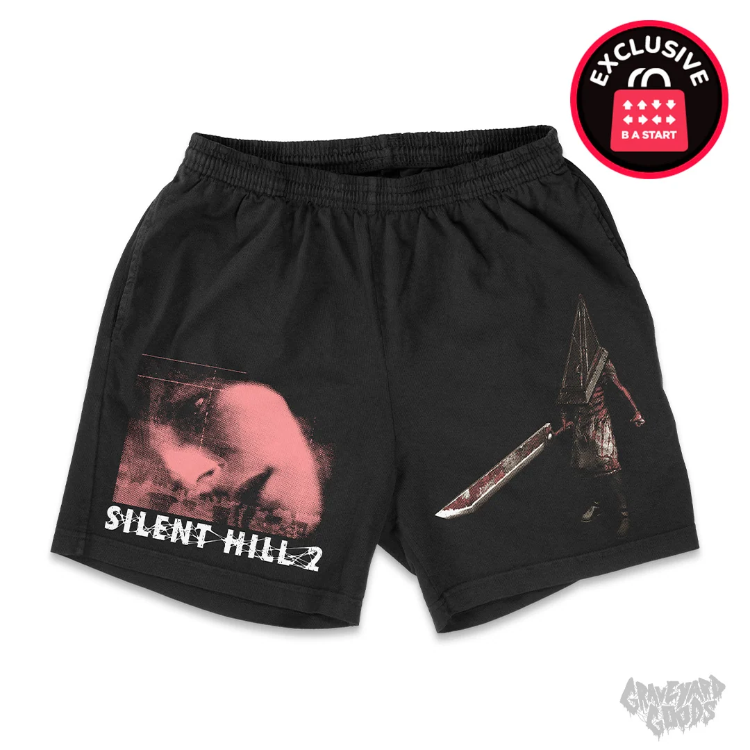 Silent Hill Red Pyramid Thing Shorts OKS Exclusive Color Way