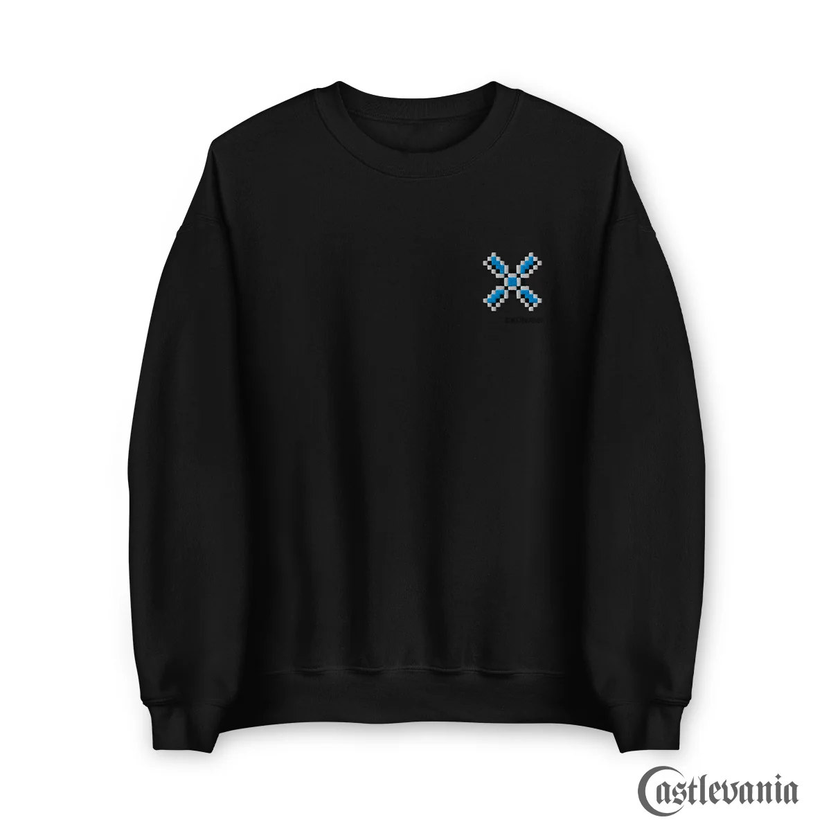Bluza Cross Pixel ciepła klasyczna gra z kapturem