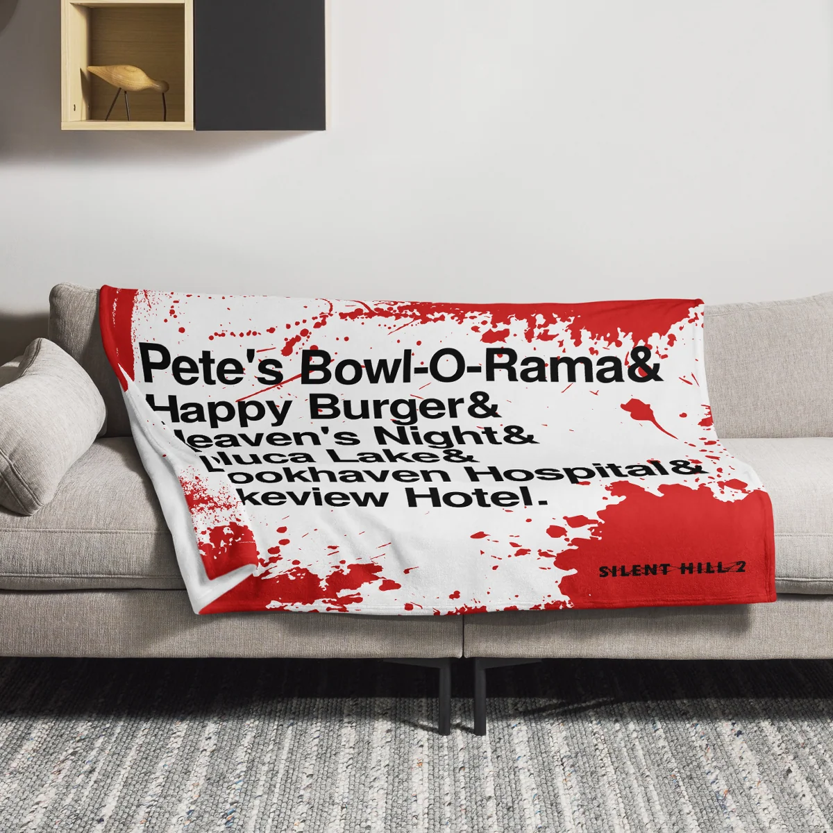 SH2 Location Throw Blanket