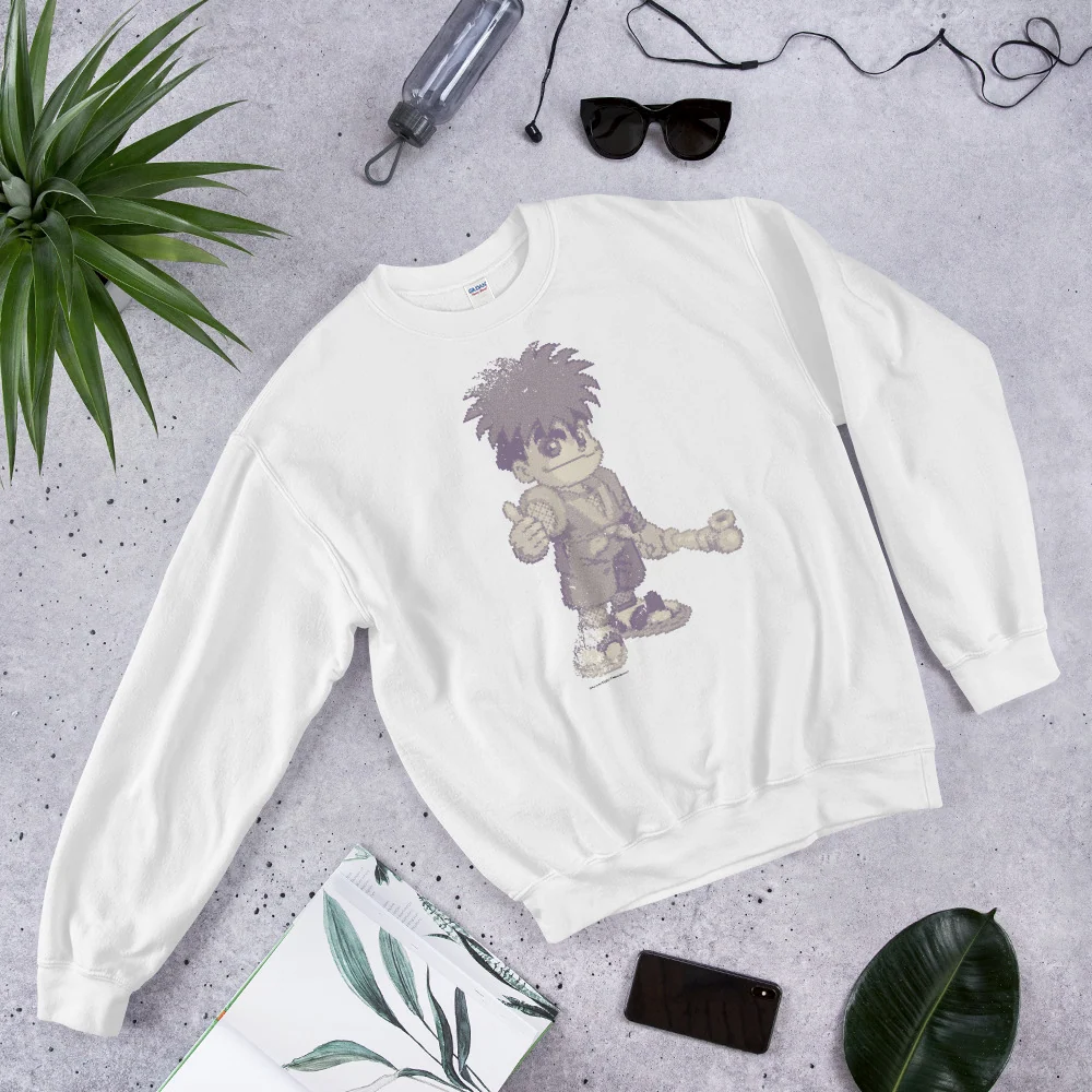 Sudadera vintage Goemon de corte clásico y mezcla de algodón