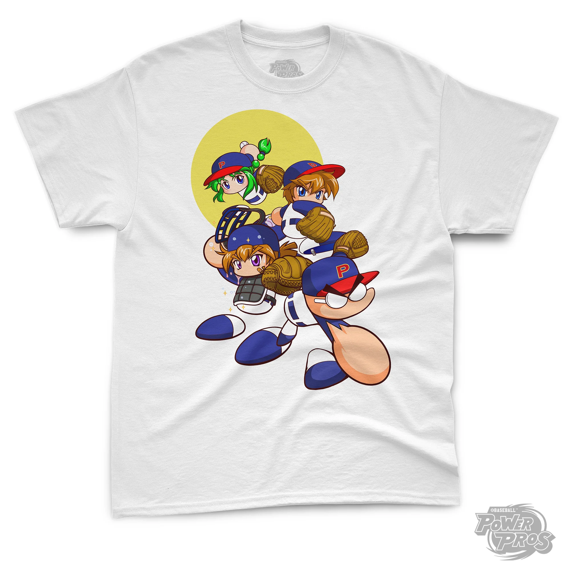T-Shirt Blue Team di eBaseball PowerPros 22